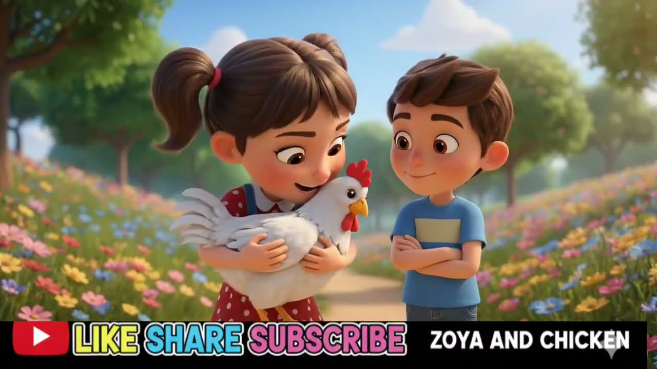 Zoya and Chicken Rescue 🐔✨ | Fun Kids Story Cartoon