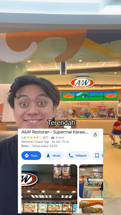 A&W 1 Bintang vs 5 Bintang #chicken #nuggets #food #star #review #fyp #shorts