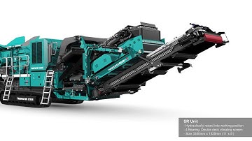 Powerscreen Trakpactor 320SR Impactor Setup Sequence