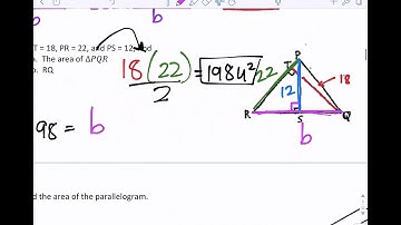 11.2 Area of Parallelograms and Triangles