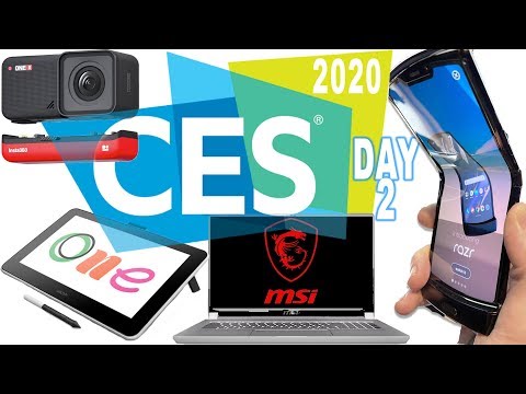 CES 2020 Day Two | Featuring Lenovo, MSI, Wacom, Razer, &amp; Insta360