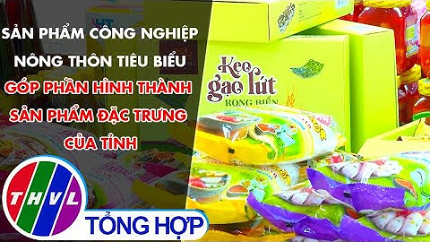 Sản phẩm công nghiệp nông thôn tiêu biểu góp phần hình thành sản phẩm đặc trưng của tỉnh