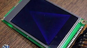 3.2 inch TFT graphic display using LPC2148