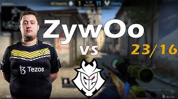 CS:GO POV Demo Vitality ZywOo (23/16) vs G2 (de_inferno) @ BLAST Premier Spring Final 2023