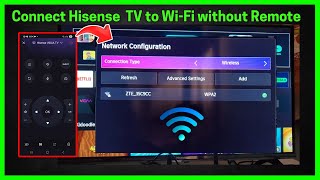 How to connect Hisense TV to Wi-Fi without remote (Full Guide)