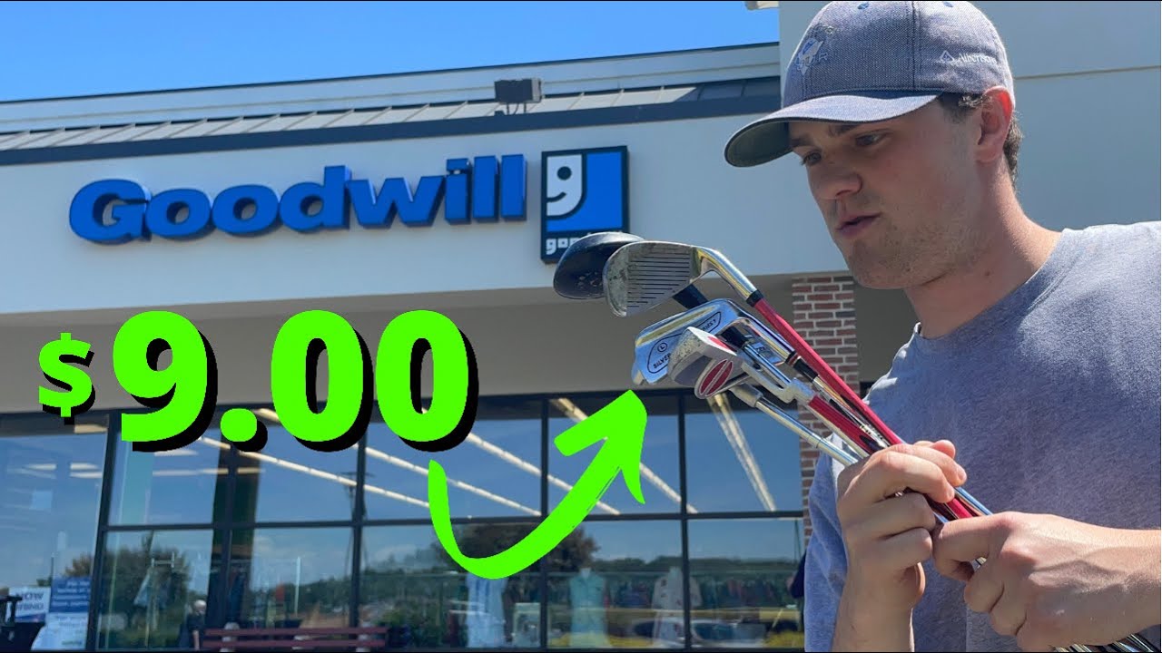 I BOUGHT golf clubs from GOODWILL YouTube