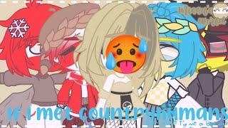 If I Met Countryhumans? Ft. Germany, Ukraine, Canada, Poland, Portugal Gacha Club