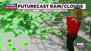 Showers linger through Sat, Halloween clearing
