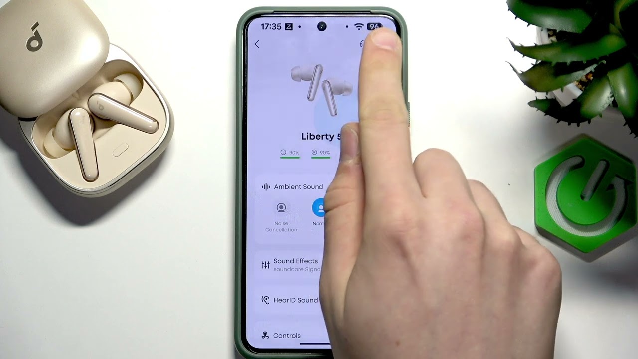 Как проверить версию прошивки на SOUNDCORE LIBERTY 5