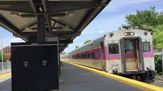 HSP-46 coming in to Newburyport train station