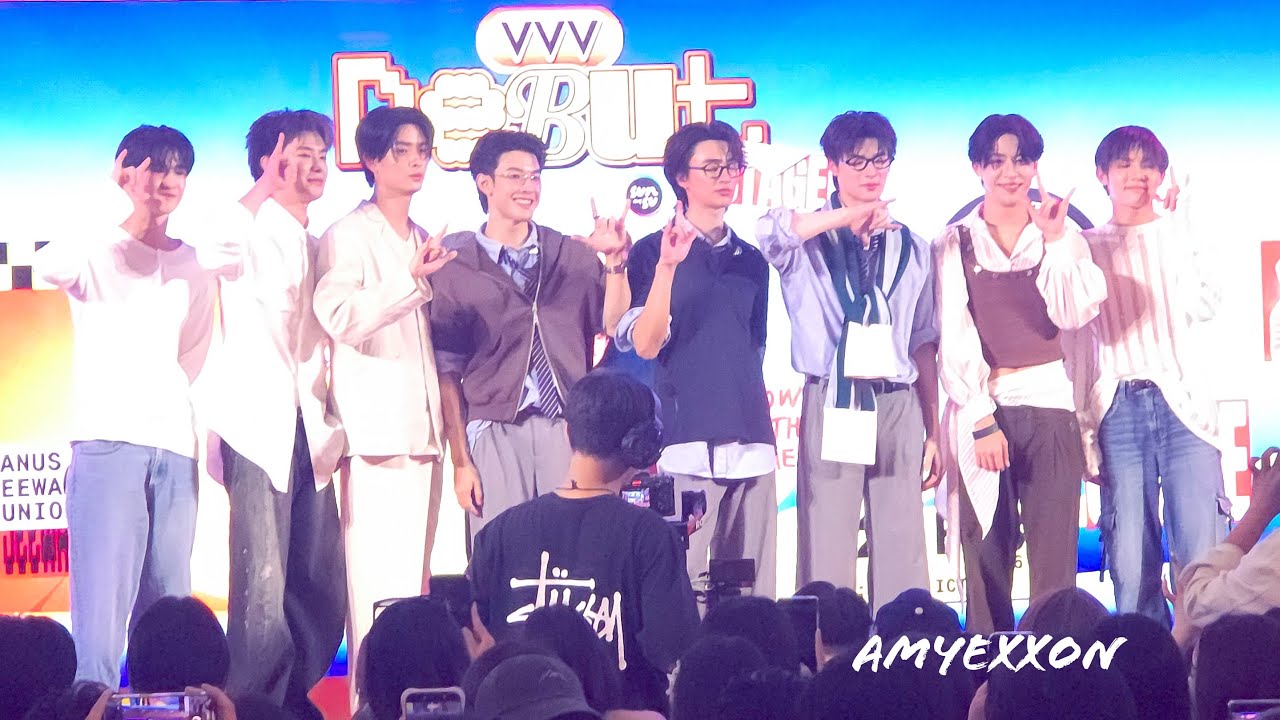 BUS [Because of You I Shine] & DICE ร่วมงาน VVV Debut Stage 24Feb26 (Part 2/2) | AmyExxon