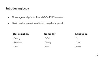 Efficient Binary-Level Coverage Analysis (Teaser, ESEC/FSE 2020)