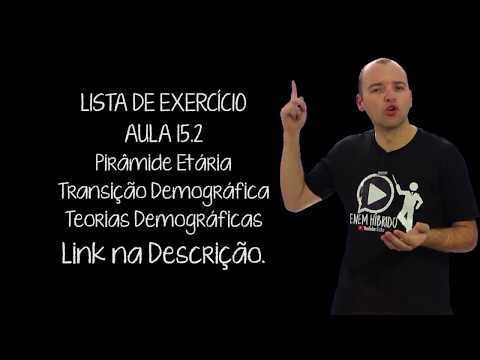 LISTA DE EXERCÍCIOS PIRAMIDE ETARIA | EXTENSIVO 15.2 | Hiperativo GEO