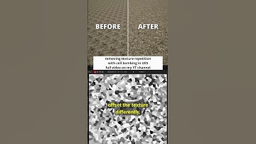 removing texture tiling in unreal engine 5 #ue5 #gamedev #material