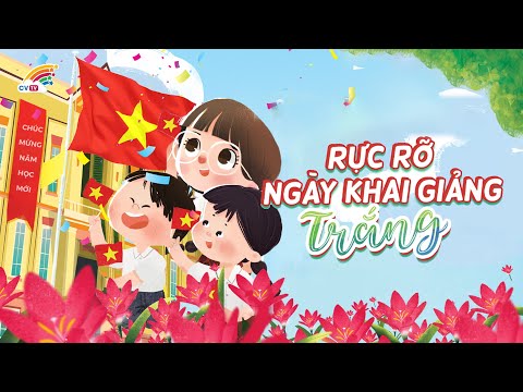 Cầu Vồng TV | Phim hoạt hình giáo dục trẻ em | Số mới - Rực rỡ ngày khai giảng Trắng