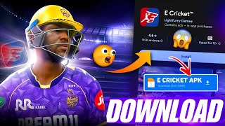 😲DOWNLOAD! E Cricket 2026😍 | Early Access | E Cricket Gameplay