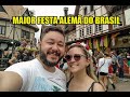 OKTOBERFEST  BLUMENAU - A MAIOR FESTA ALEMÃ DO BRASIL - SC. #Vlog