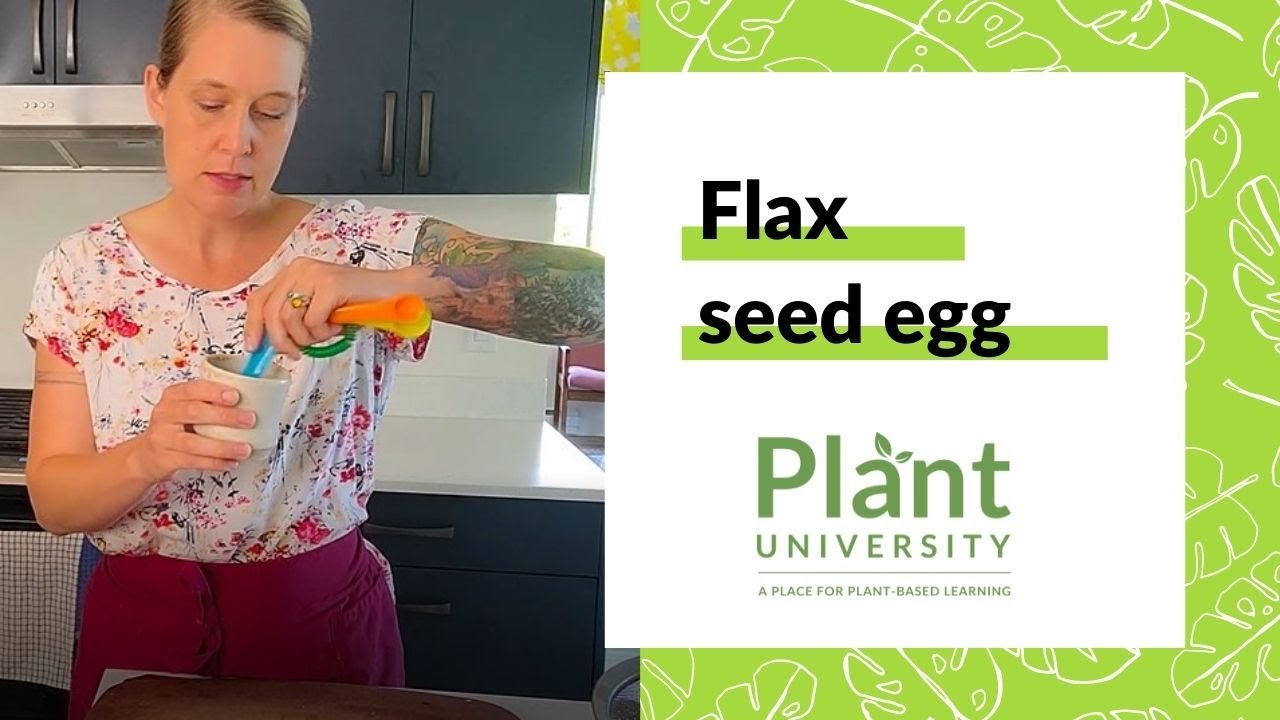 Flax Seed Egg YouTube