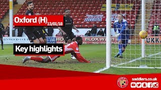 MATCH HIGHLIGHTS | Walsall 2-1 Oxford United