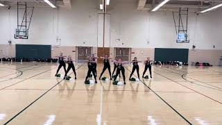 Winter Clinic Intermediate “Good Graces” 2024 Michigan State University Pompon Team