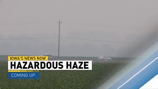 Historic hazardous wildfire smoke in the Midwest