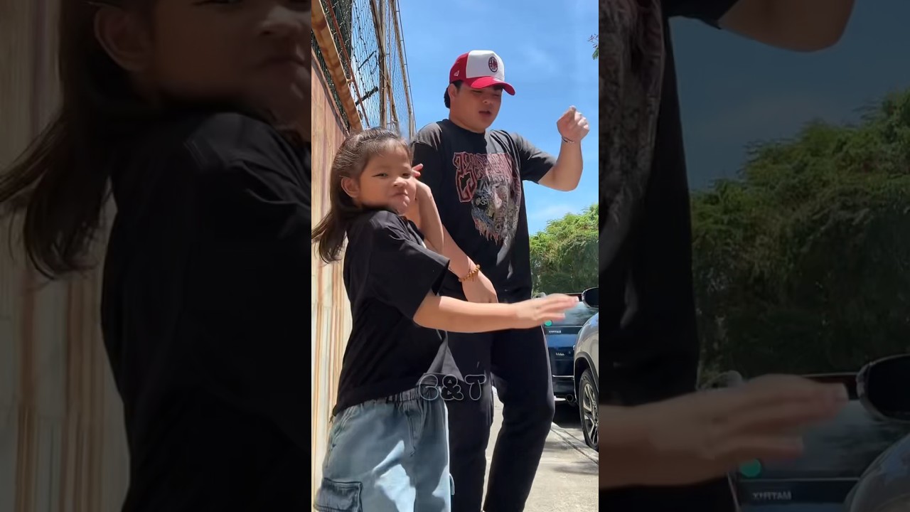 ANG CUTE NG MAG-AMA - BUGOY CARIÑO & SCARLET CARIÑO 