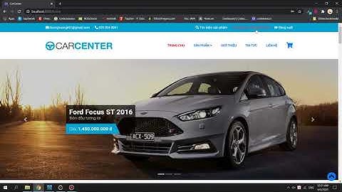 Javaweb: DuongVanVuong WebsiteBanXeOto lớp javaweb 09