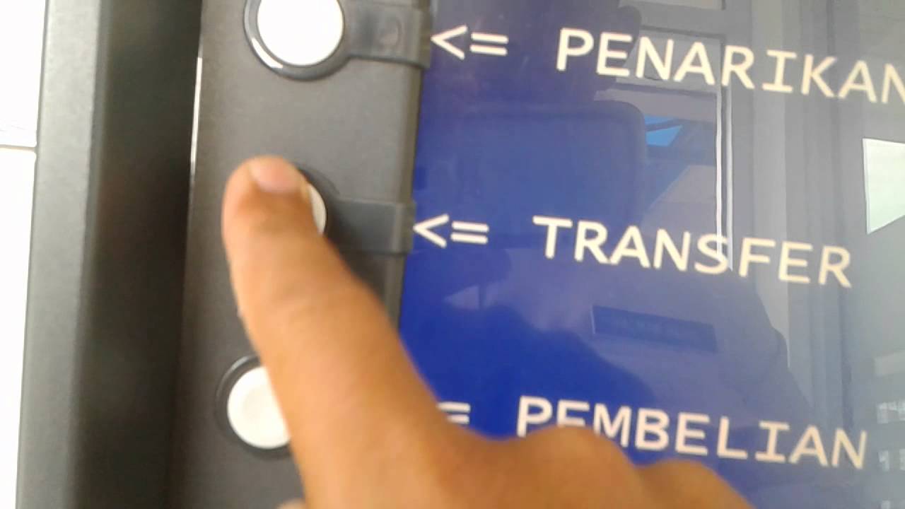CARA TRANSFER UANG DI ATM BRI YouTube