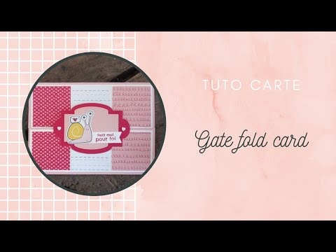 Tuto carte effet portail Stampin'Up!