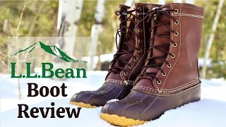 L.L. Bean Duck Boot | Review in Colorado | 10 in Shearing-Lined Bean Boots