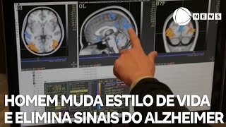 Homem muda estilo de vida e elimina sinais do Alzheimer