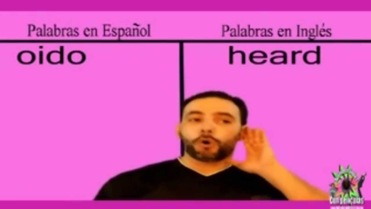 Cómo se dice ( heard oido ) en Ingles YouTube