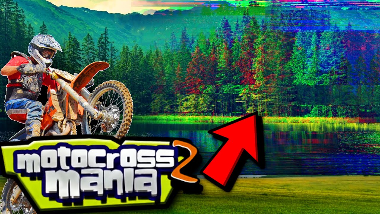 These Trees Are Glitching ! - Motocross Mania 2 PS1 Gameplay