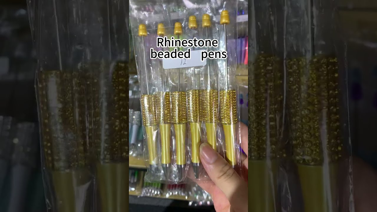 Rhinestone Beaded Pens Beadedpens Wholesale Bead Diy