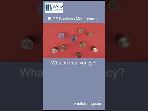 What is insolvency?