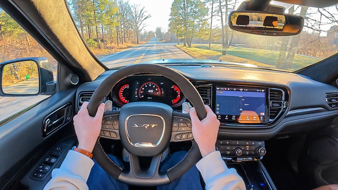 2025 Dodge Durango SRT Hellcat Brass Monkey - POV Golden Hour Backroad ...