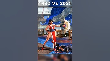 Mai Shiranui First Appearance Vs Street Fighter 6 (1992 Vs 2025)
