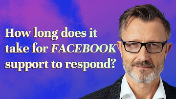 How long does it take for Facebook support to respond?