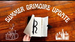 Summer Grimoire Update by The Stitching Witch 505 views 11 months ago 8 minutes, 18 seconds