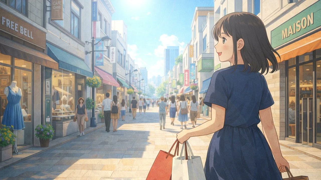 【作業用BGM】買い物時間を優雅に過ごす｜ショッピングのお供に