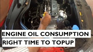 How Does Engine Oil Consumption Vary? Right Time To Topup