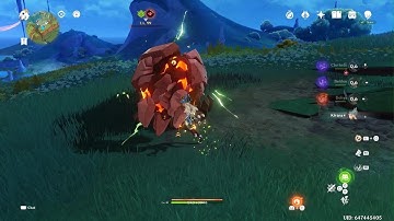 Another example of this bugged enemy - Genshin Impact