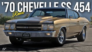 GT7 | 1970 Chevrolet Chevelle SS 454 Sport Coupe | Gran Turismo 7 Car Review