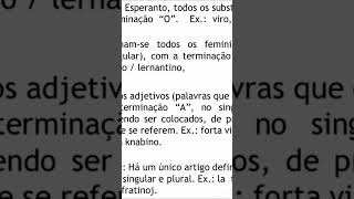 ESPERANTO Dua Leciono #shorts