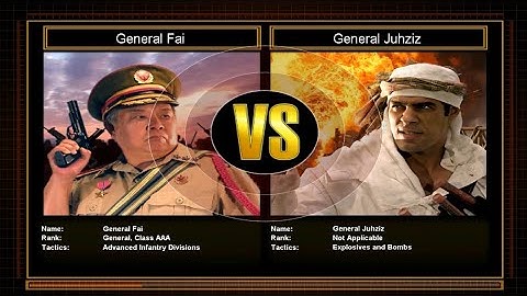 Shockwave Challenge Mode:  General Fai vs General Juhziz