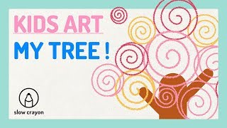재미있는 나만의 나무 그리기! 유아 미술 놀이 어린이 미술 How to draw my TREE?