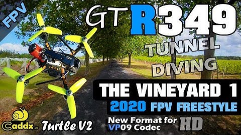 GT R349 HD FREESTYLE FPV - THE VINEYARD 1 - 2020 NZ