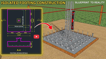 Isolated Footing Construction: The COMPLETE A-to-Z Guide (From Blueprint to Reality)