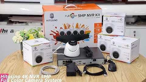 A guide to setting up the 4K Security Camera System Feature (OEM Hikvision)