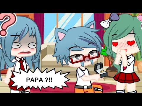 #pov : papaku dicintai oleh teman sekolahku dan mereka... //Gacha Club
